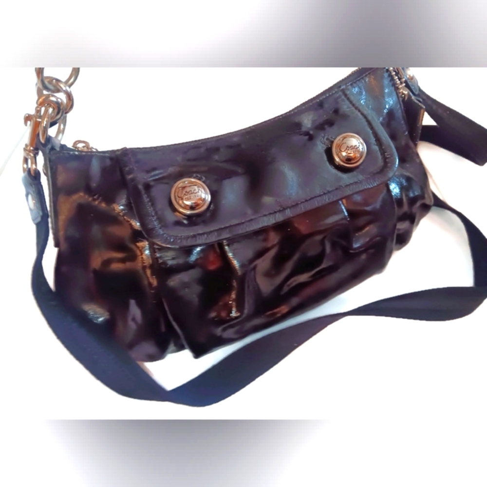 Coach ISO Crossbody & Shoulder Bag Black Bag - Picture 7 of 7
